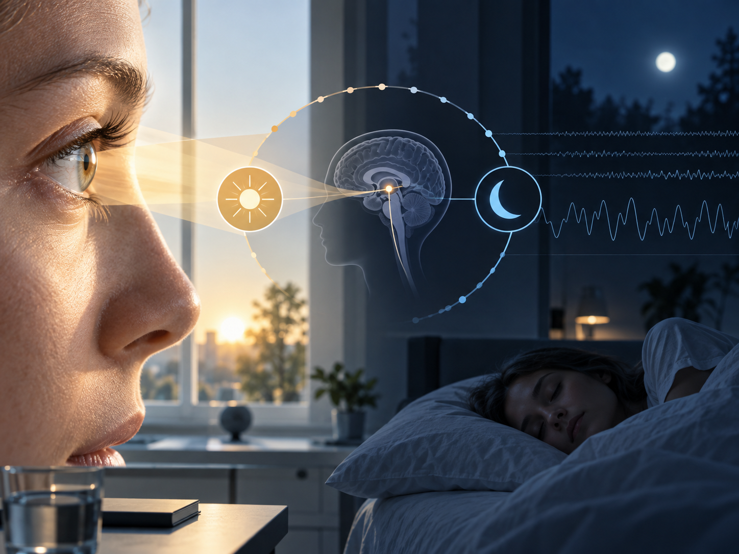 光照与夜间睡眠研究视觉
